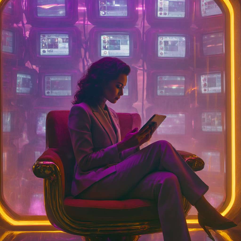 Founder reviewing a content strategy roadmap with competitor analysis and growth metrics highlighted on a laptop screen